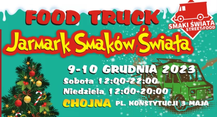 Food Trucki przyjadą do Chojny. Impreza już w najbliższy weekend
