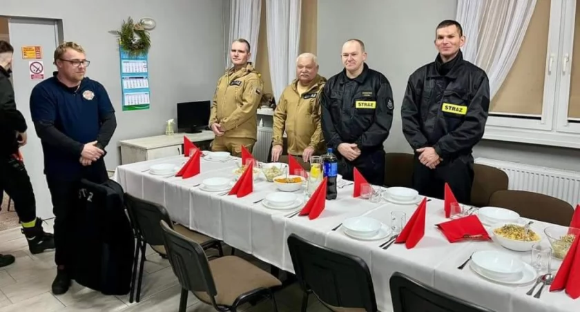 Strażacy zorganizowali swoją wigilię [GALERIA]