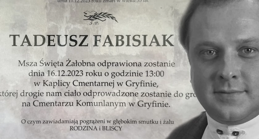 Zmarł Tadeusz Fabisiak. Pogrzeb w sobotę o godz. 13.00