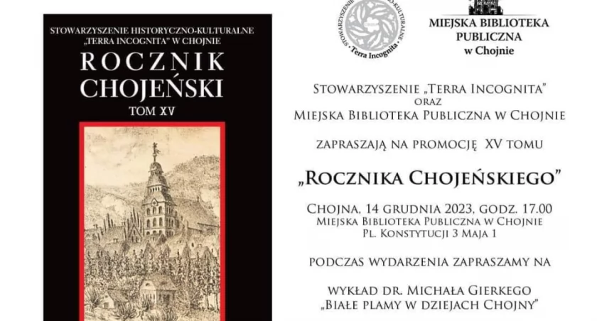 Promocja Rocznika Chojeńskiego już dzisiaj