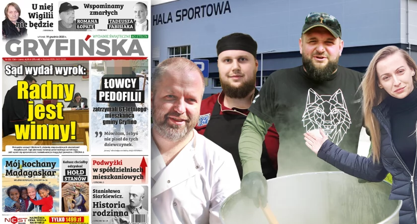 To oni przygotują Gryfińską Wigilię Miejską. Przyjść może każdy