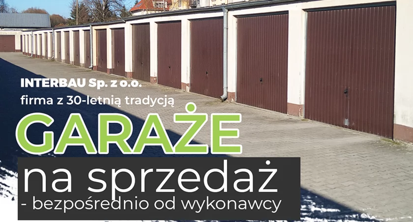 Garaże na sprzedaż!