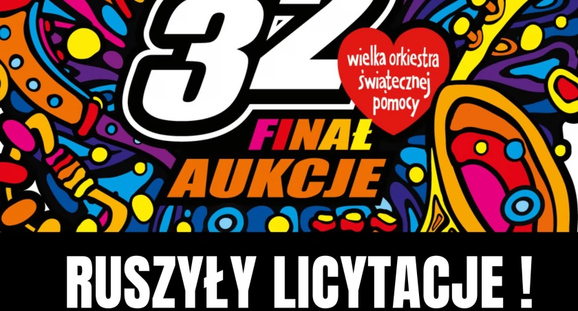 WOŚP. Ruszyły pierwsze gryfińskie licytacje! Podajemy linki