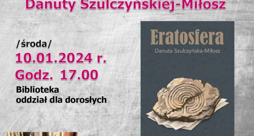 Eratosfera. Autorka z regionu napisała książkę 