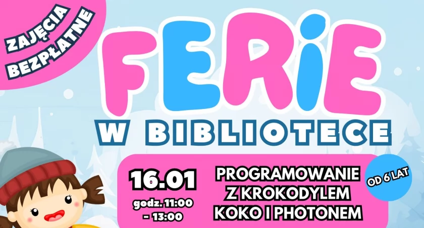 Ferie w bibliotece. Podajemy rozkład zajęć