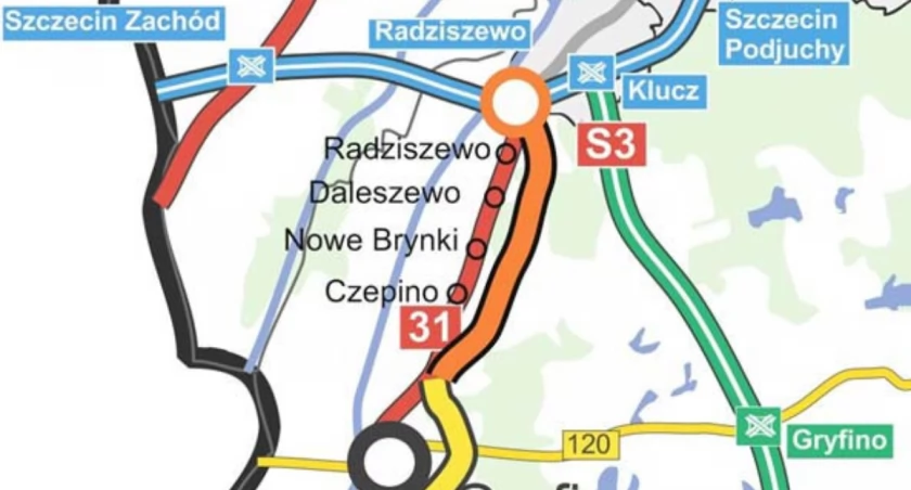 Będzie zjazd w kierunku Szczecina. Ale czy będą środki na budowę zjazdu i obwodnicy?