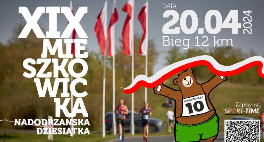 Zapisz się na XIX Mieszkowicką Nadodrzańską Dziesiątkę