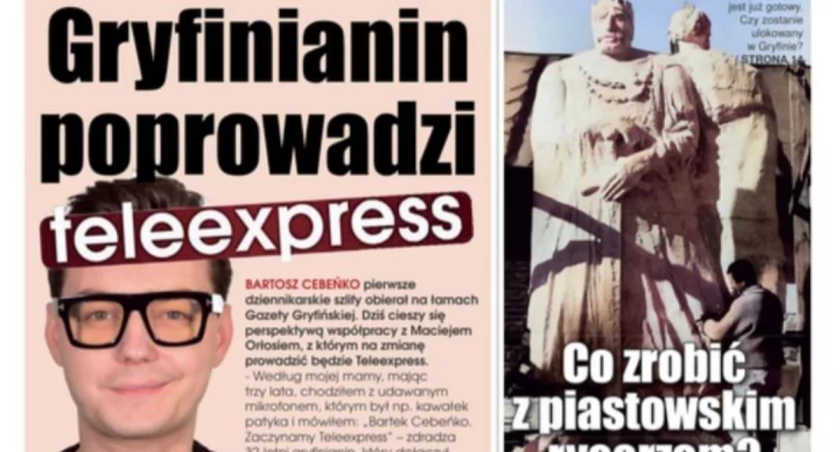 Nowy numer Gazety Gryfińskiej już w sklepach. A w nim m.in. nasz człowiek w Teleexpressie!