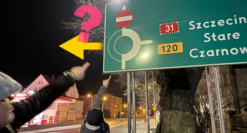 Czytelnik: Czy można oznaczyć dojazd do Orlenu?