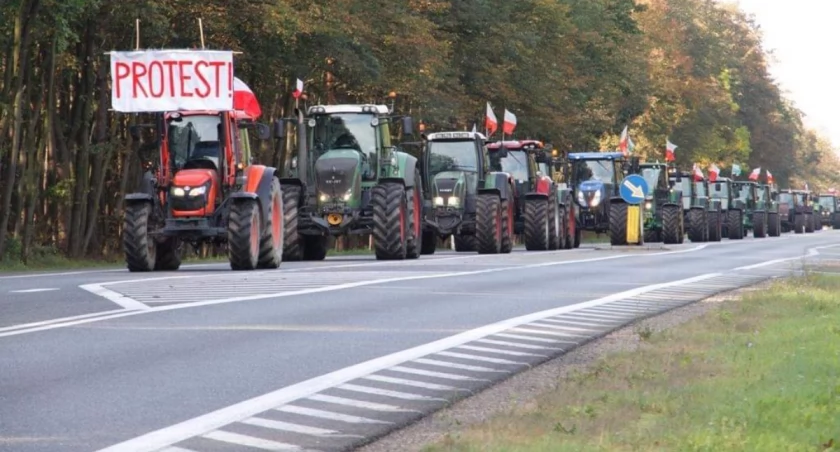 Rolnicy zablokują we wtorek również inną drogę w powiecie gryfińskim