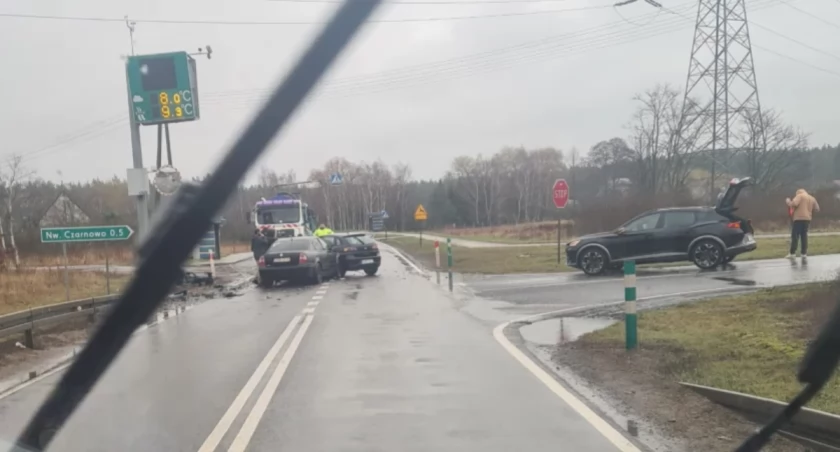 62-latka nie ustąpiła pierwszeństwa i trafiła do szpitala