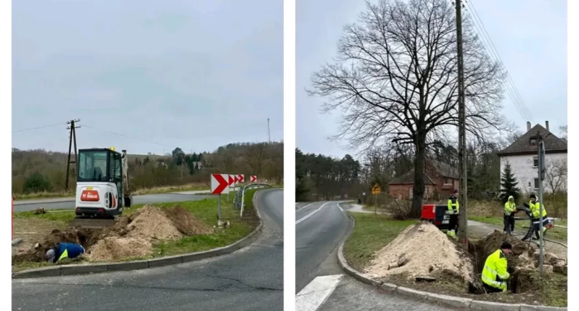 Doświetlają przejścia przy ciągu DK31
