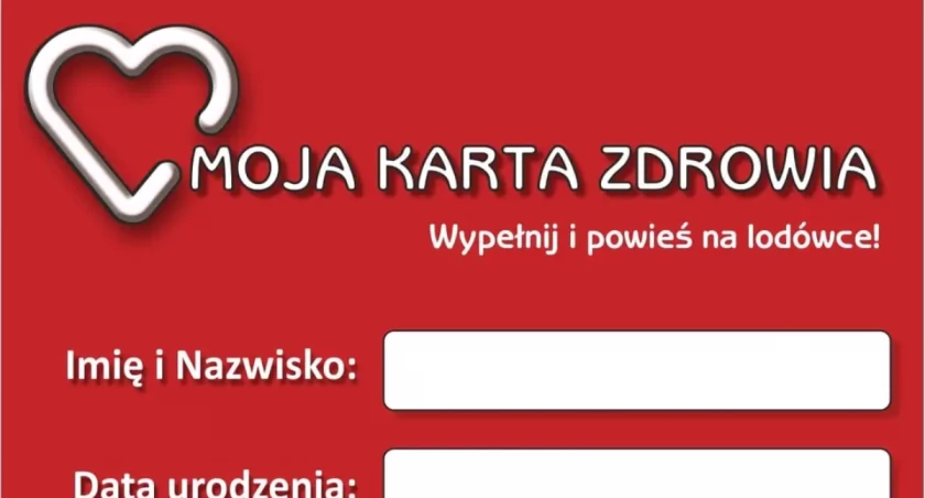Rozpoczęli akcję: Moja karta zdrowia