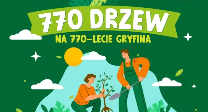 770 drzew na 770-lecie Gryfina