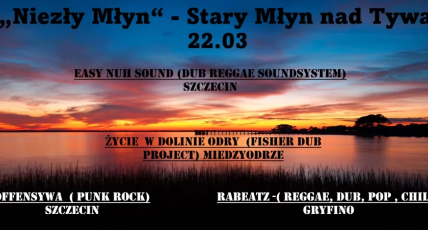 Niezły Młyn nad Tywą. Uszy i duszę wypełnią pozytywne dźwięki. Miejsca ograniczone