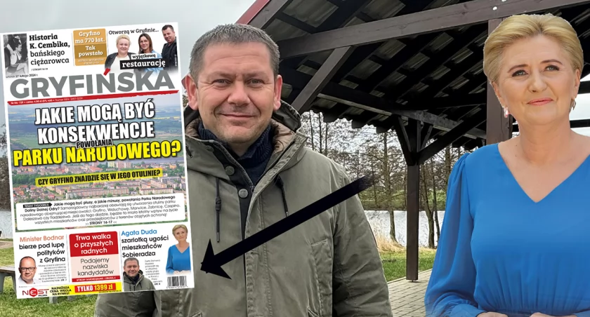 Agata Duda szarlotką ugości mieszkańców Sobieradza