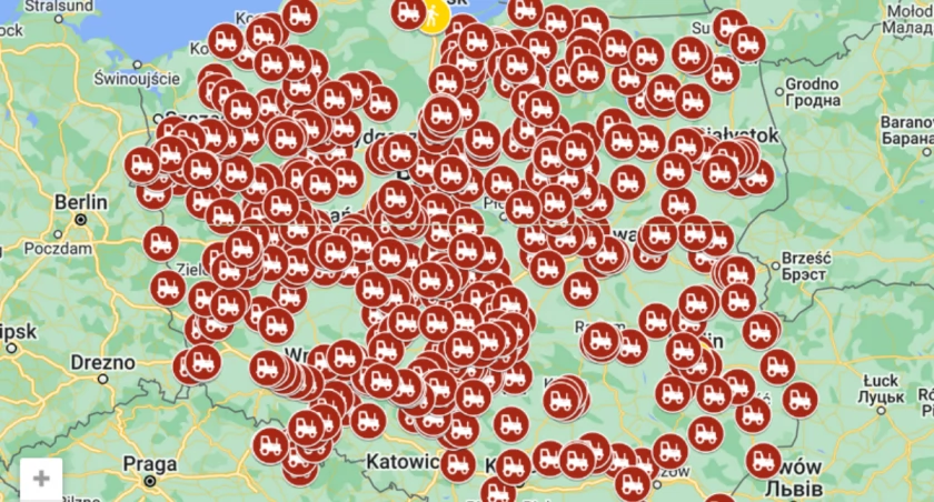 Kolejny etap Protestu Rolników. Zablokowanych zostanie kilka dróg w naszym regionie