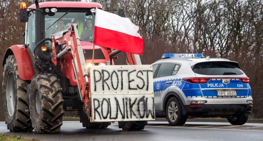 Policja wydała komunikat w sprawie jutrzejszego Protestu Rolników
