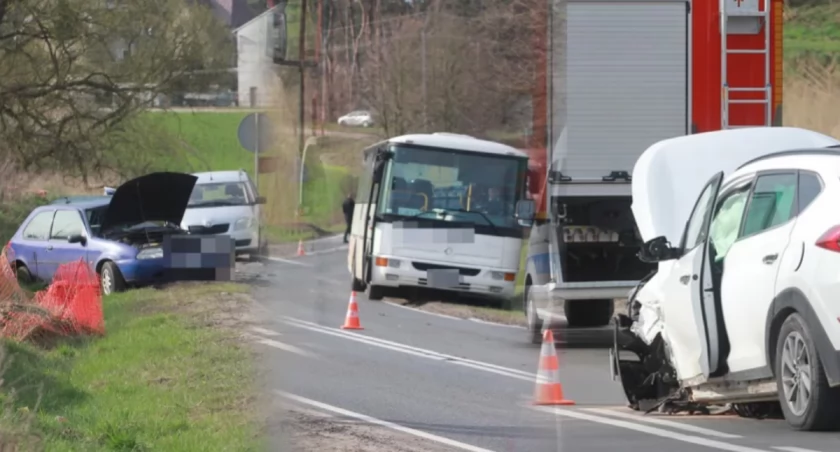 Kierowca Hyundaia, który wjechał w autobus, był trzeźwy 