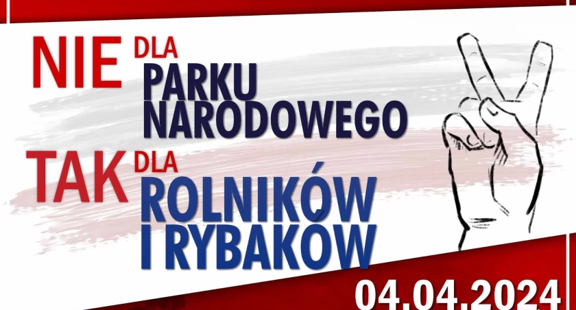 W czwartek manifestacja w Gryfinie: NIE dla Parku Narodowego. TAK dla rolników i rybaków 