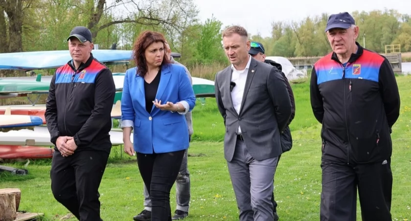 Sławomir Nitras udzielił wsparcia kandydatce KO na burmistrza Gryfina