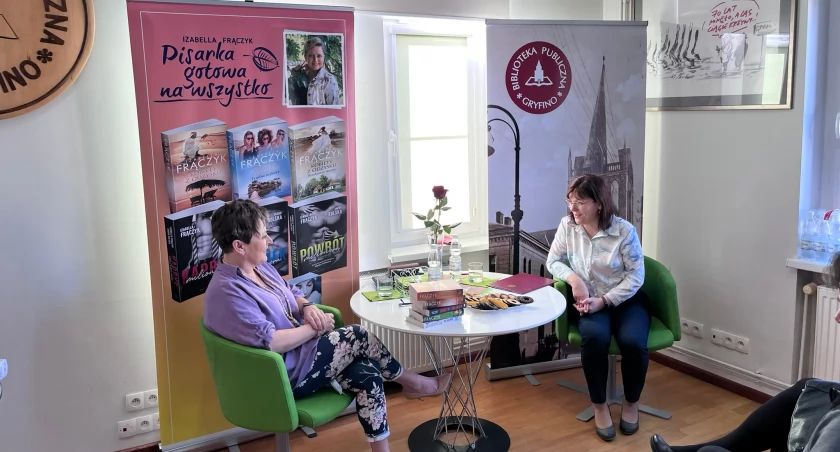 Gryfińskie spotkanie z autorką [GALERIA]