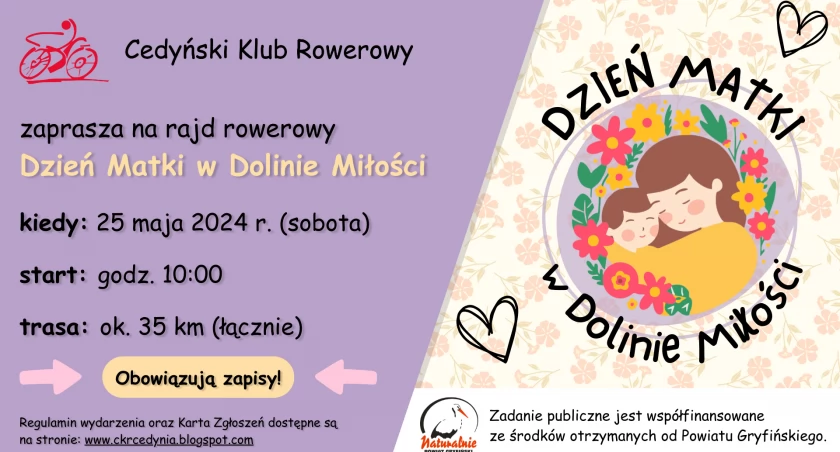 Rajd z okazji Dnia Matki. Wciąż są miejsca