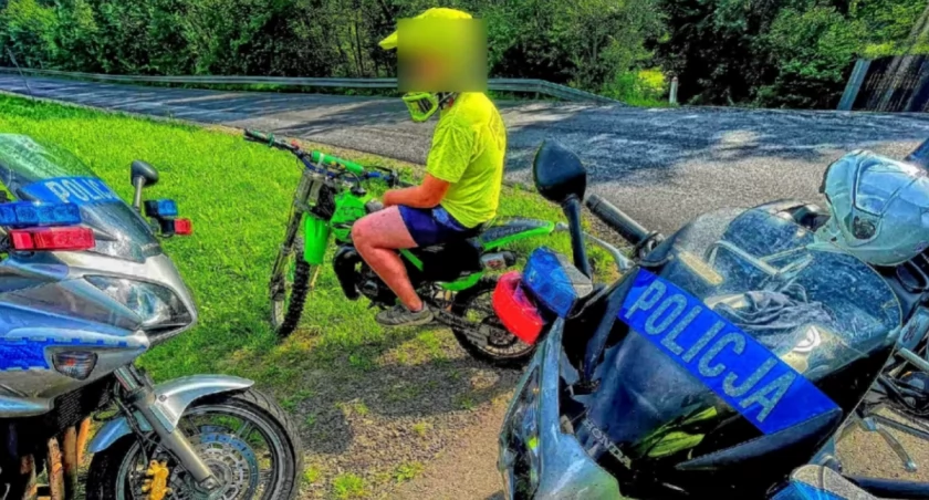 Jeździł na podwójnym nielegalu