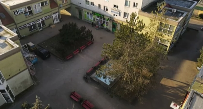 Policja zajęła się Kwadratem i Prostokątem na Górnym Tarasie