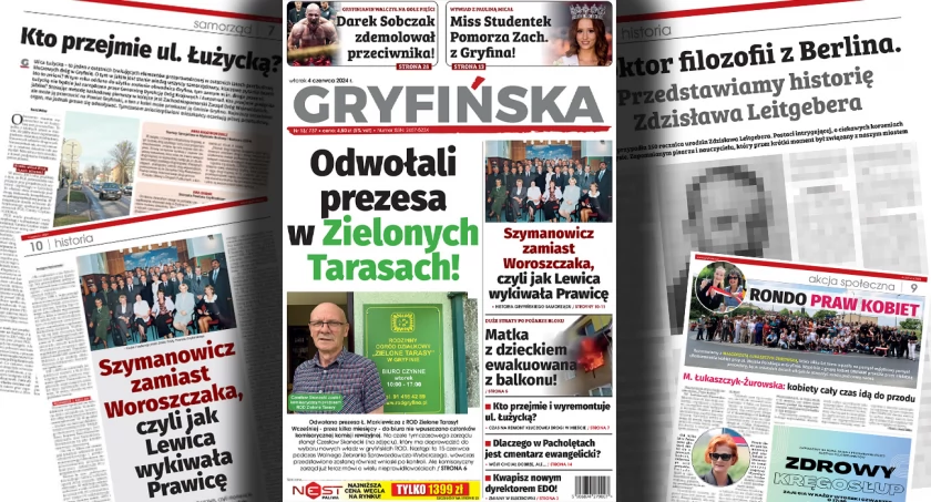 Wydrukowaliśmy kolejny numer. Jest już w drodze z Warszawy do Gryfina