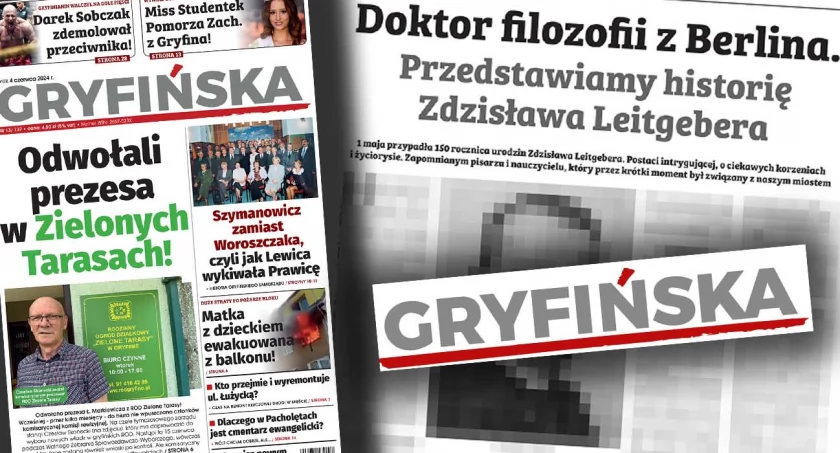 GAZETA GRYFIŃSKA. Doktor filozofii z Berlina. Przedstawiamy historię Zdzisława Leitgebera, powojennego gryfinianina 