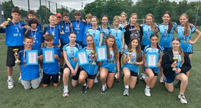 SP 3 Gryfino chwali się sportowymi osiągnięciami
