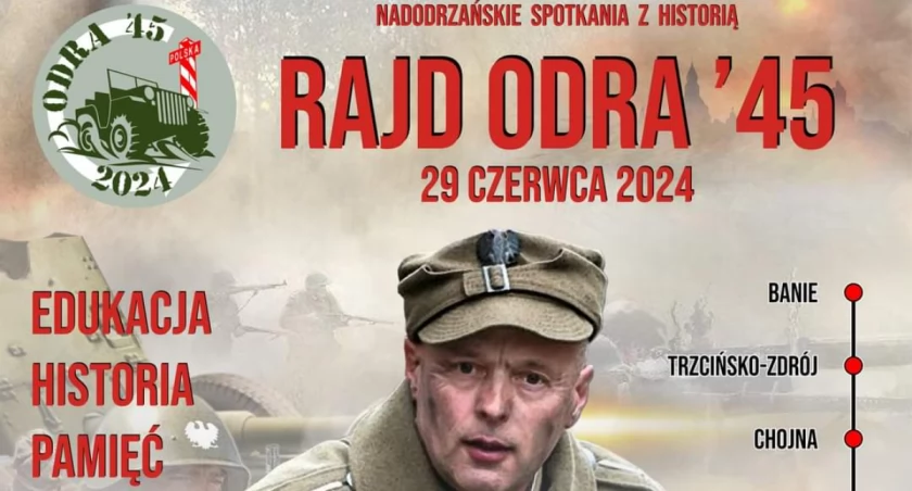 Kilkanaście pojazdów wojskowych z okresu II wojny światowej przejedzie trasę Odry 45