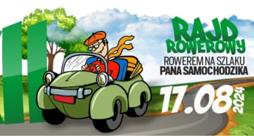 Są jeszcze miejsca na sierpniowy rajd Rowerem na szlaku Pana Samochodzika