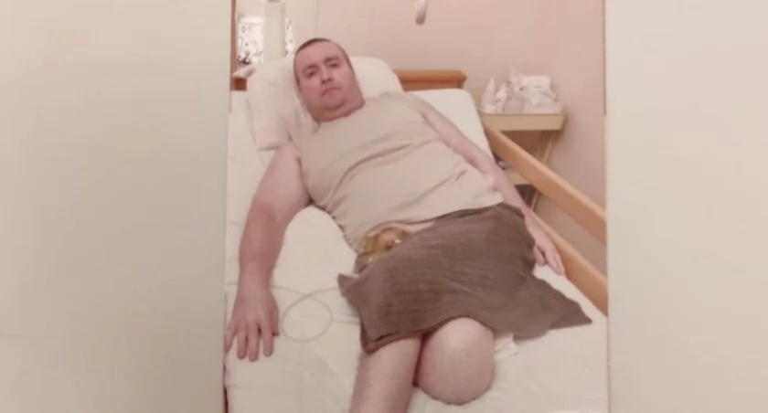 Wiesław zbiera na dalsze leczenie odleżyn i rehabilitację