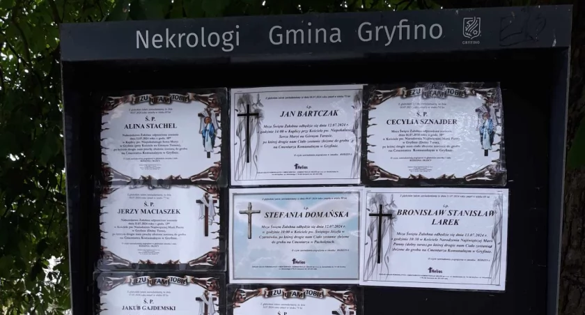 Tablice znów się zapełniły. Żegnamy kolejnych gryfinian