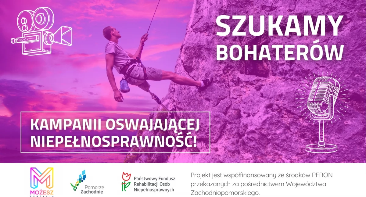 Powstanie spot filmowy o osobach z niepełnosprawnością. Trwa rekrutacja