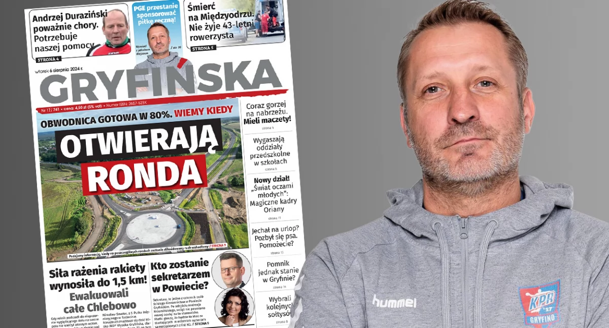 Gazeta Gryfińska. Prezes KPR tłumaczy jak funkcjonować będzie klub, po wycofaniu się PGE