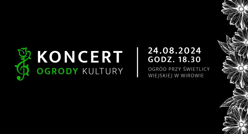 Koncert muzyki instrumentalnej "OGRODY KULTURY"