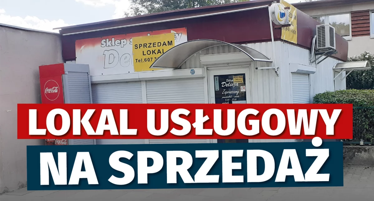 Lokal usługowy na sprzedaż!
