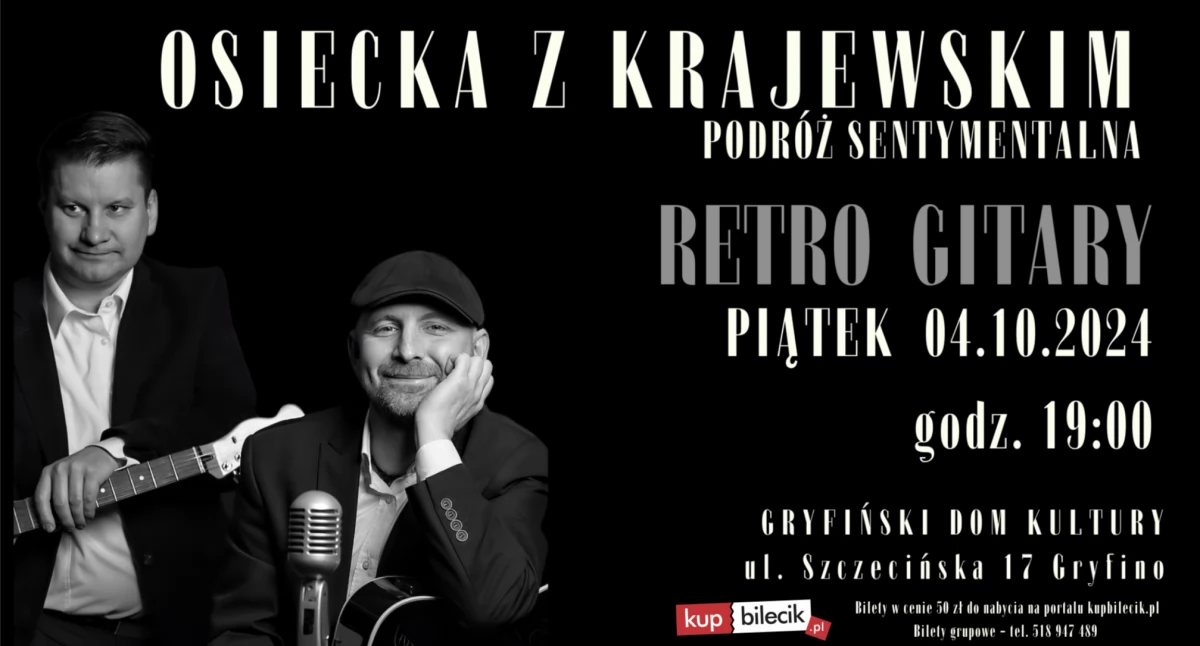 Osiecka z Krajewskim, czyli sentymentalna podróż w Gryfinie
