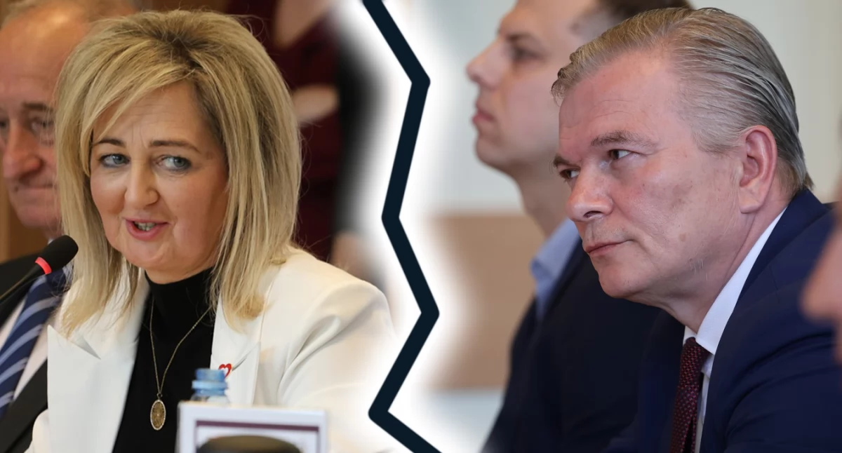 W Powiecie podział polityczny, nawet w temacie elektrowni
