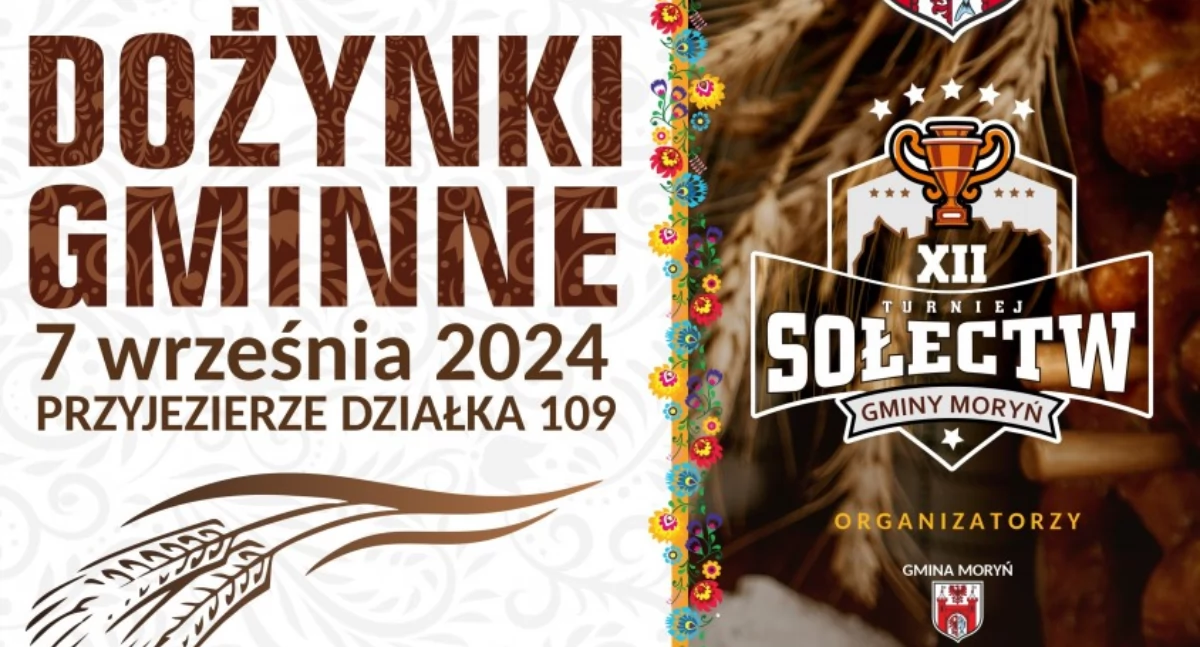 Na sobotnie dożynki zaprasza również gmina Moryń [ZAPOWIEDŹ]