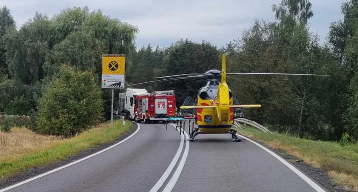 Wypadek między Pniewem, a Krzypnicą