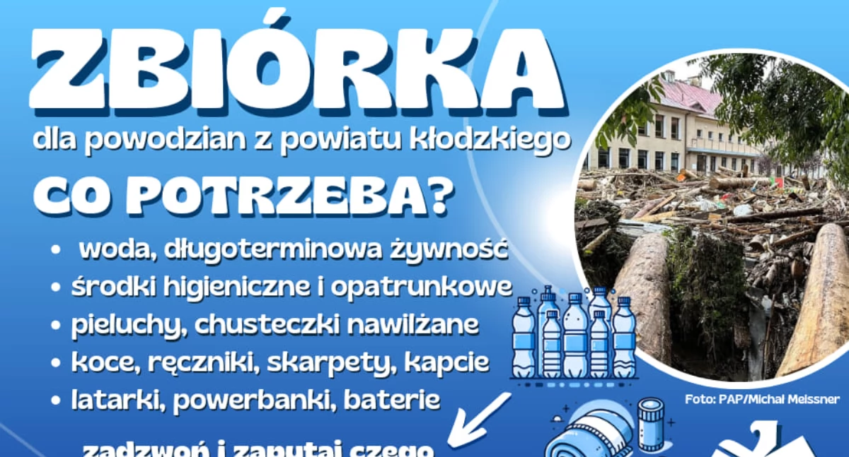 Pomoc dla powodzian – ruszyła zbiórka Gryfińskiego Stowarzyszenia Ratowniczego!