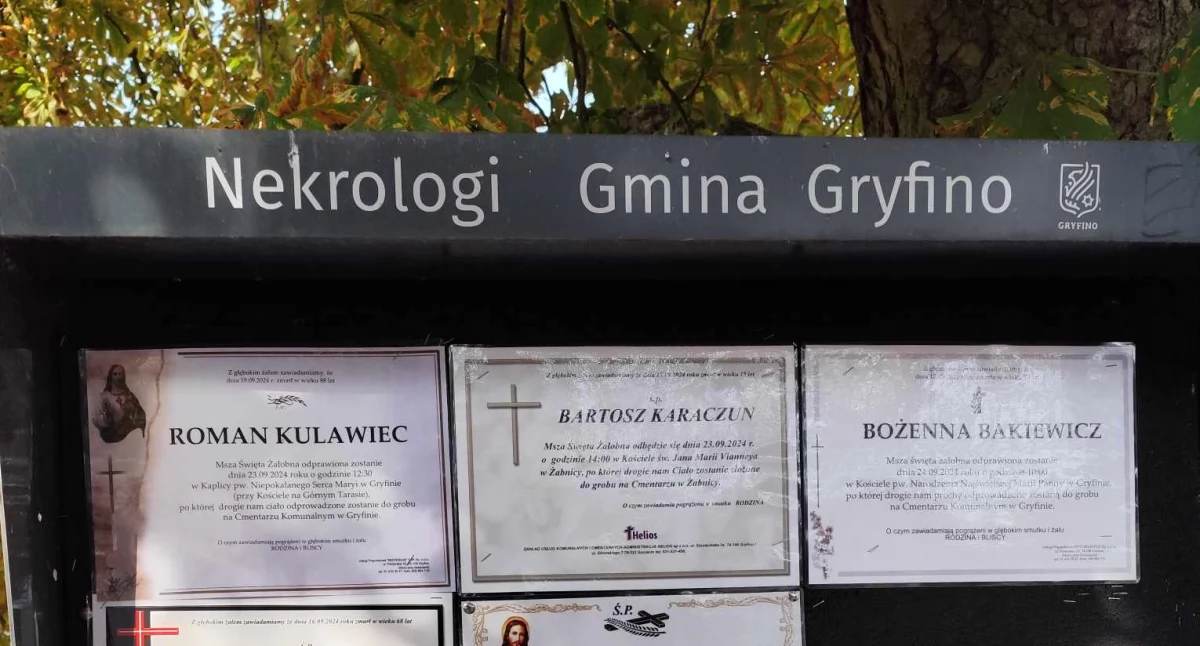 Żegnamy naszych zmarłych. Odszedł m.in. 15-latek. 