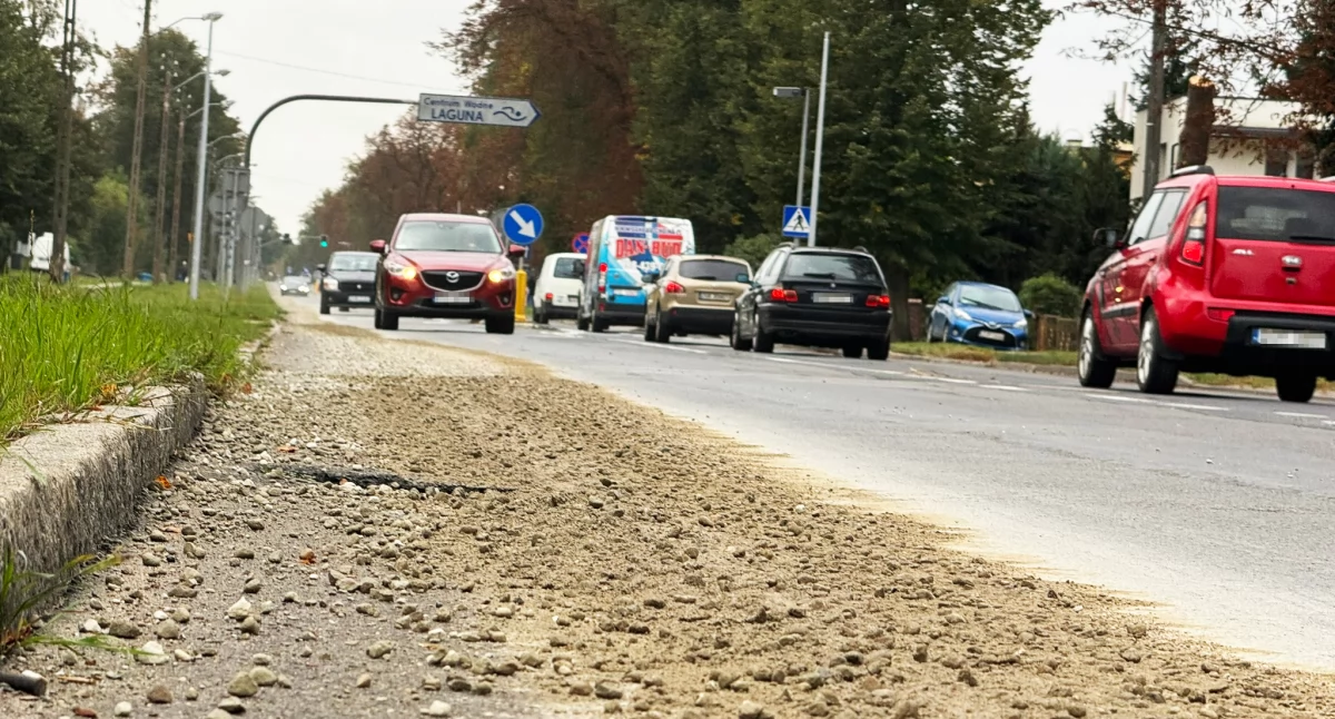 Niebezpiecznie na ul. Łużyckiej