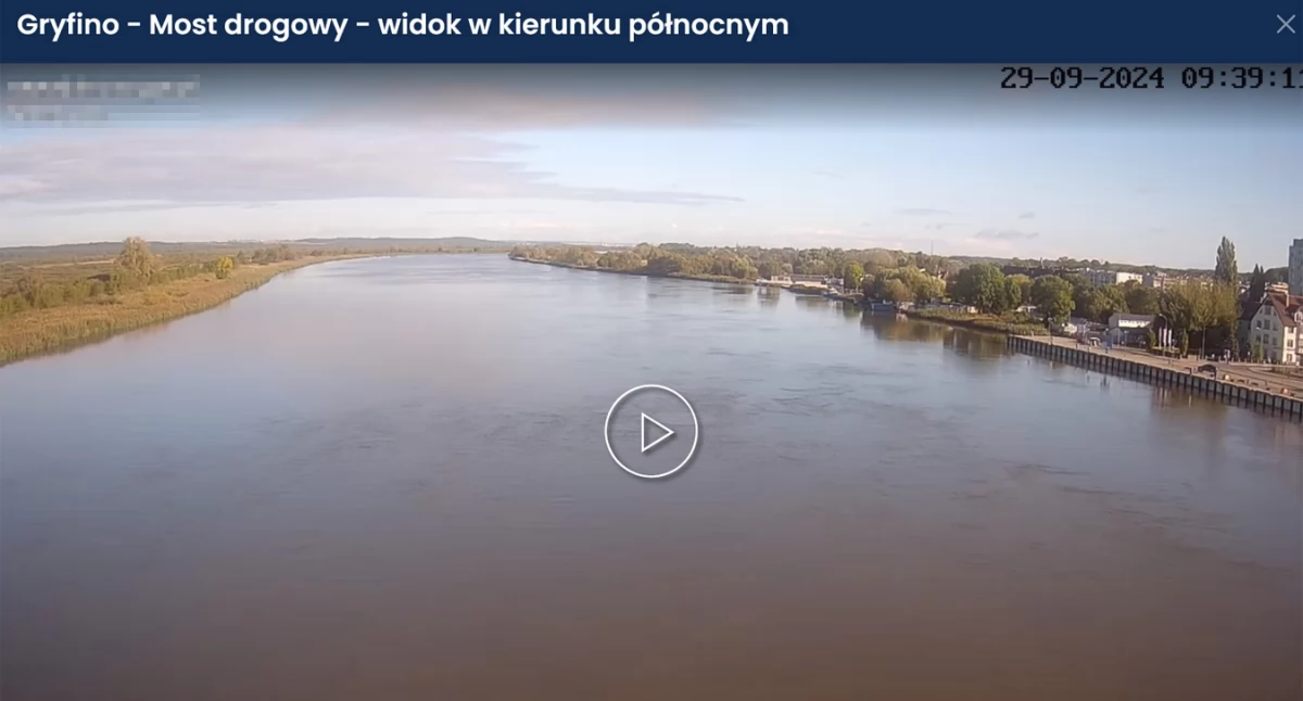 Powódź. Obraz z kamer na żywo