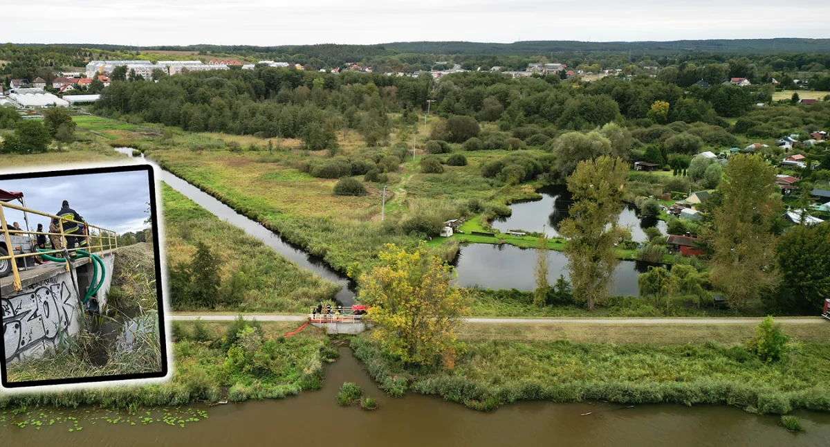 Czechosłowacka była zagrożona. Strażacy włożyli korek