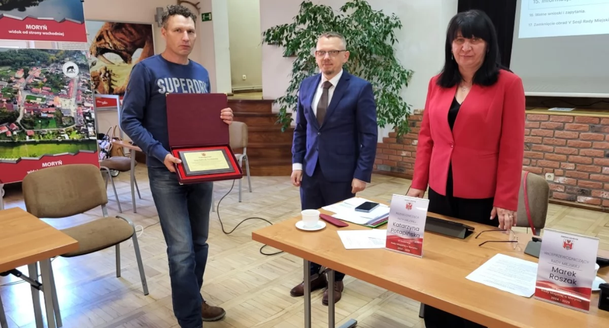 Uratował tonącego. Został za to nagrodzony